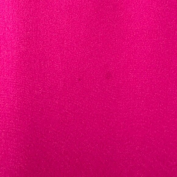 Hana Sung Bright Pink Shirt Dress Sz 12 Belted Hemmed 3/4 Sleeve Vintage Career - Picture 14 of 16